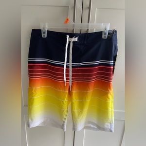 Trinity Board Shorts Men’s Size 32 Multi Colored